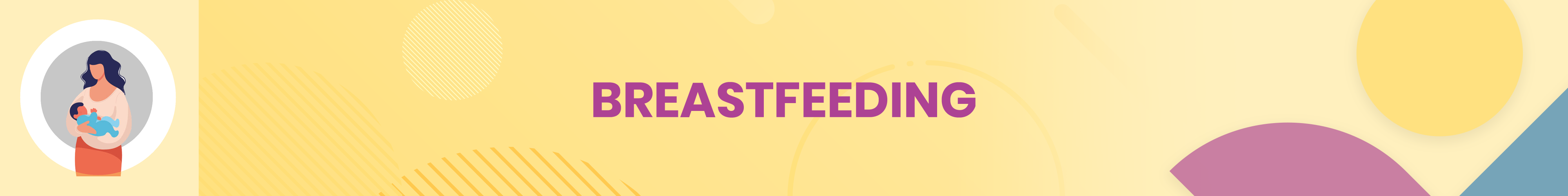 Breastfeeding webpage header